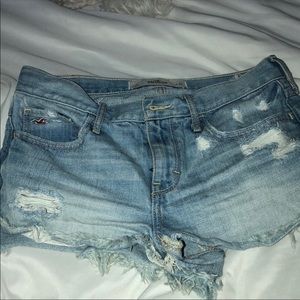 Hollister high waisted shorts